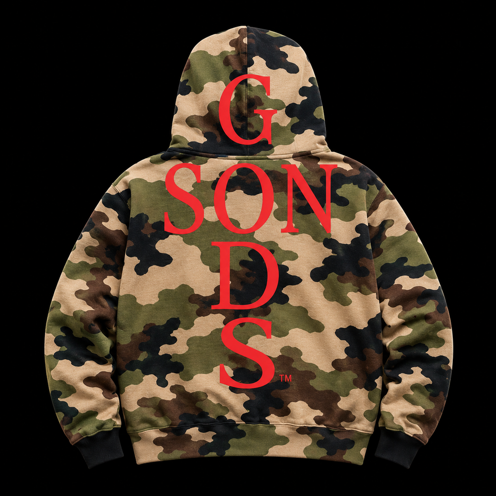 Embroidered Hoodie (CAMO)