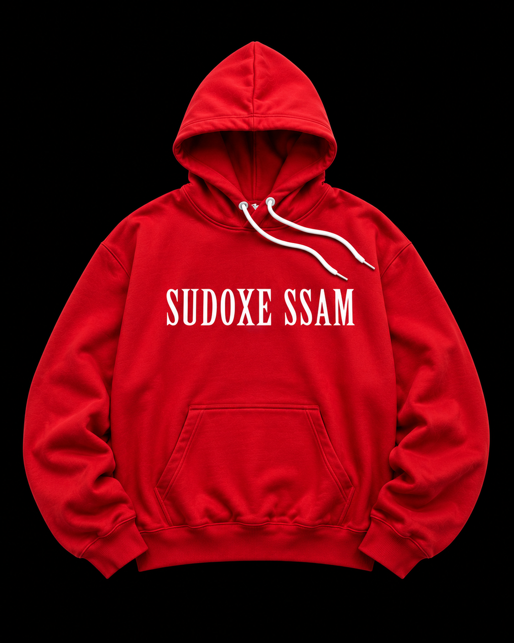 Vinyl Hoodie (RED)