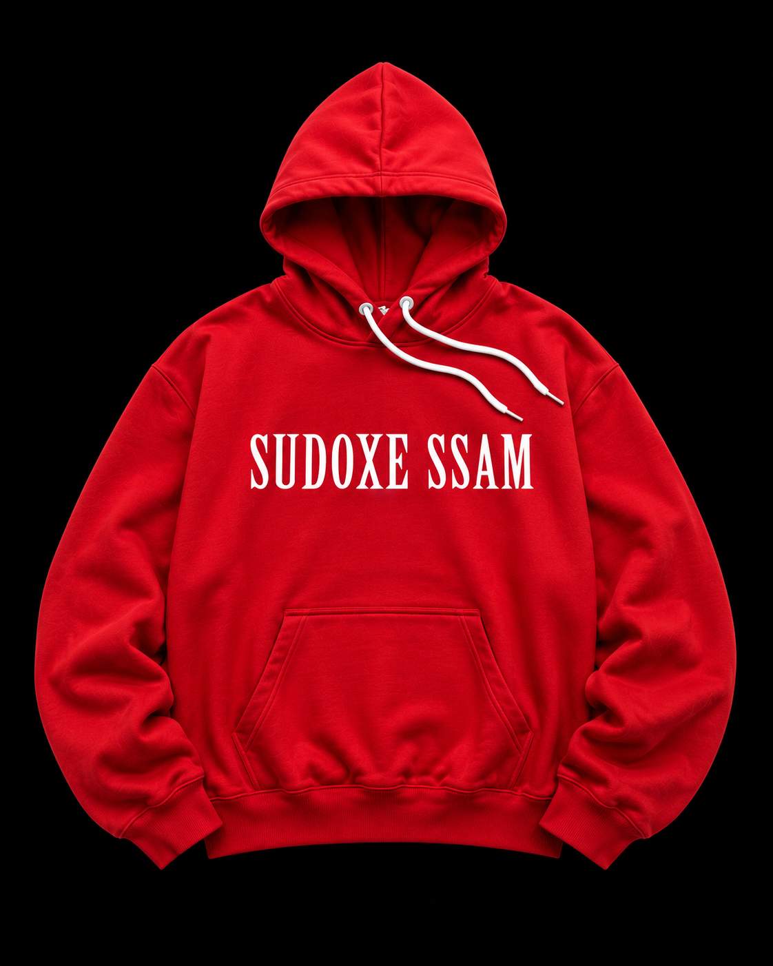 Vinyl Hoodie (RED)