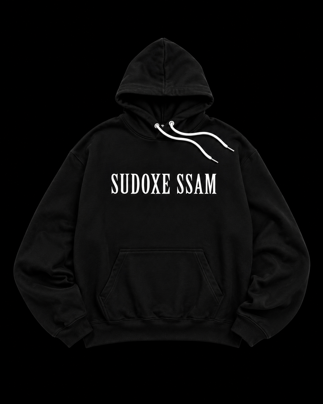 Vinyl Hoodie (Black)