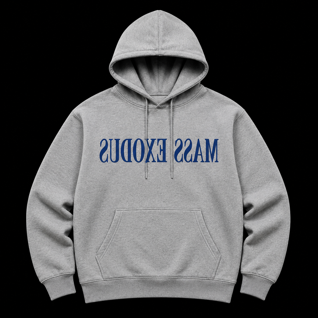 Embroidered Hoodie (GREY)