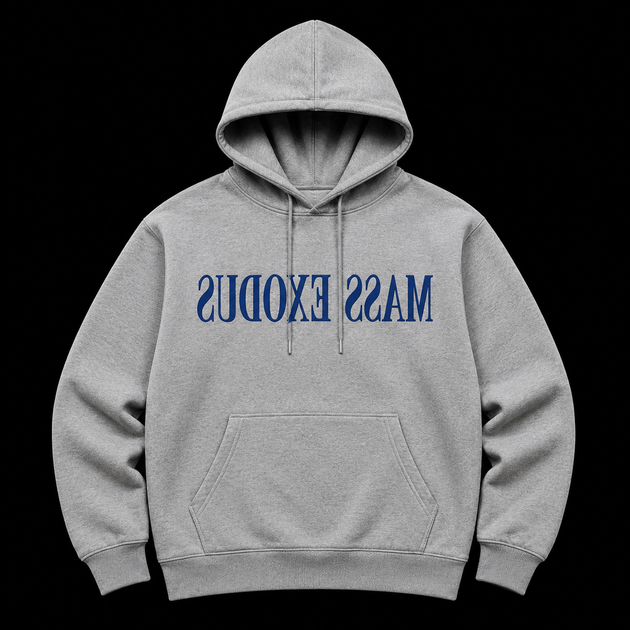 Embroidered Hoodie (GREY)