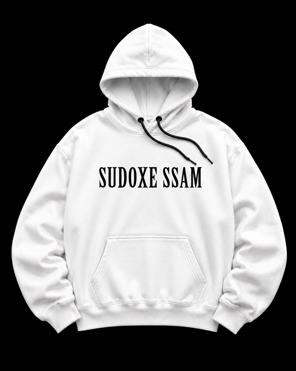 Vinyl Hoodie (WHITE)
