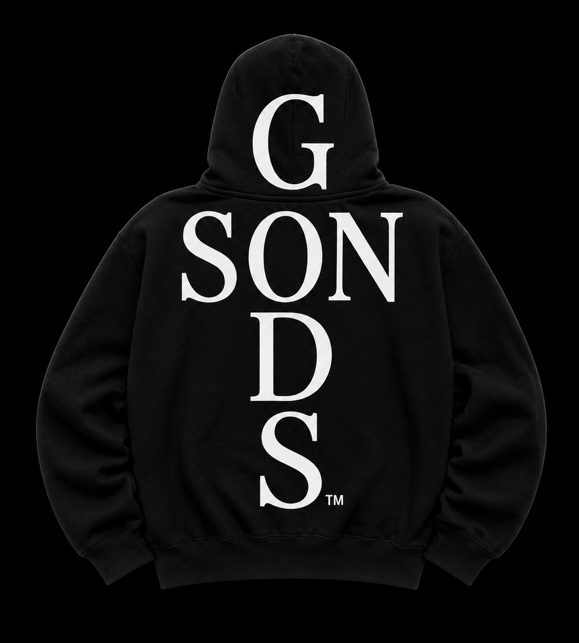 Vinyl Hoodie (Black)