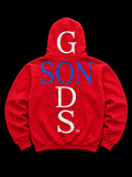 Vinyl Hoodie (RED)